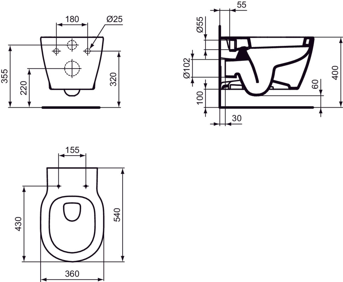 Wall Hung WC Concept